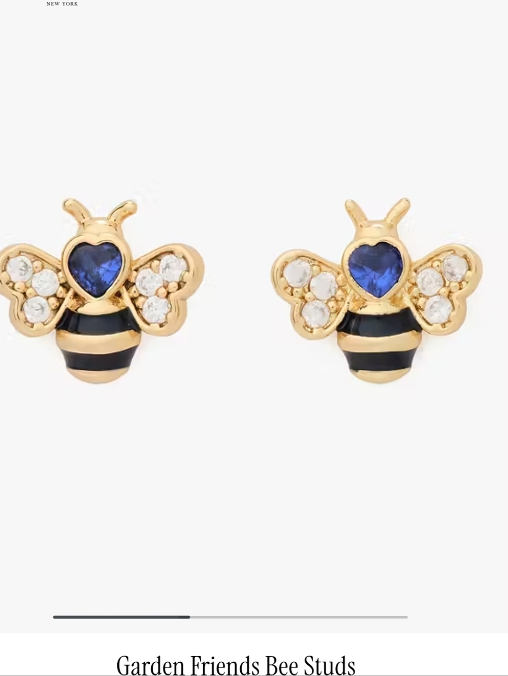 Garden Friends Bee Studs